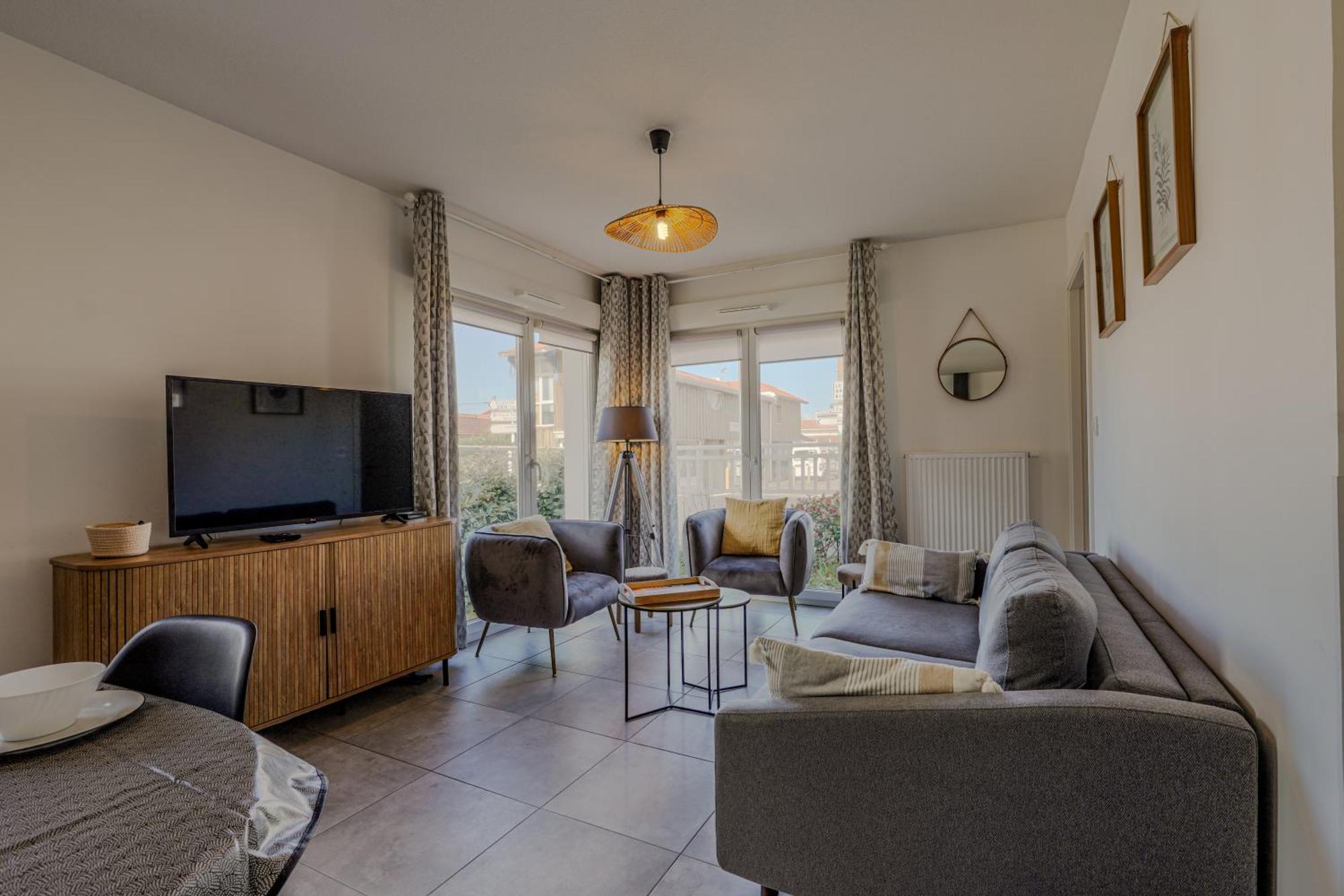 Appartement T2 Ideal 2 Personnes-150 M De La Plage Biscarrosse Dış mekan fotoğraf